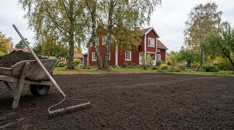 Markplanering och jordförbättring